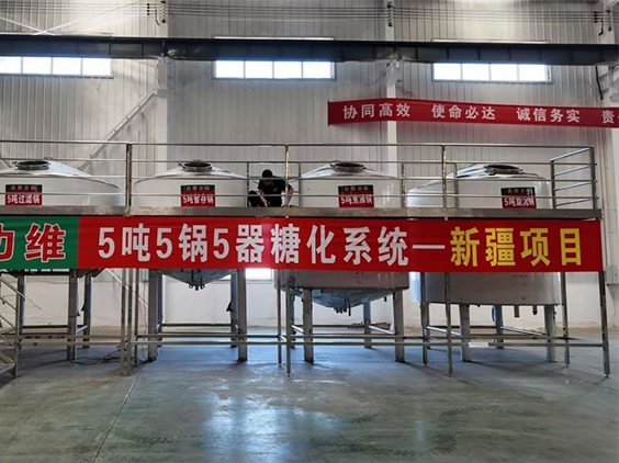 弋江精酿啤酒设备厂—5吨精酿啤酒设备—新疆项目